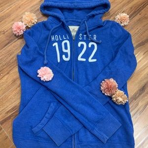 Blue Hollister Jacket